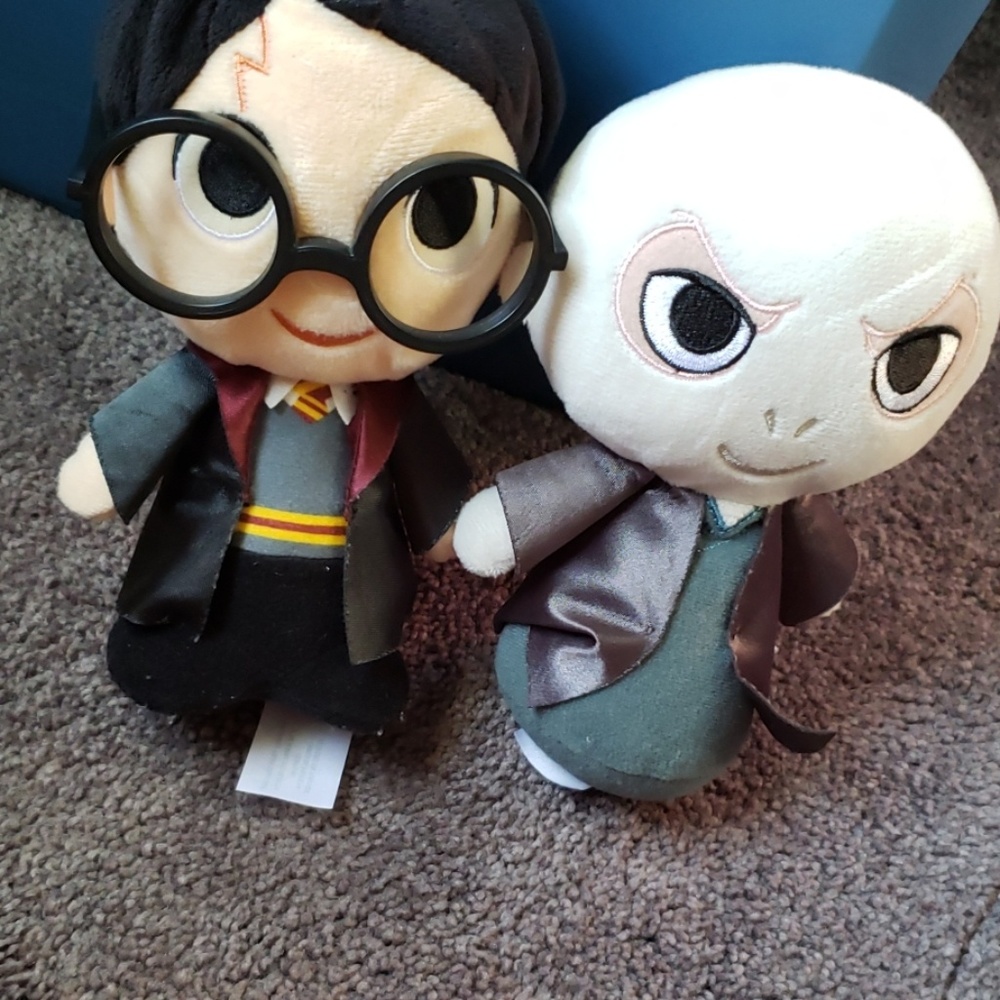 Harry Potter and Voldemort Plush Set